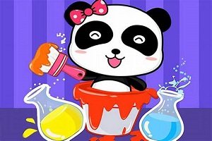 Baby Panda Color Mixing